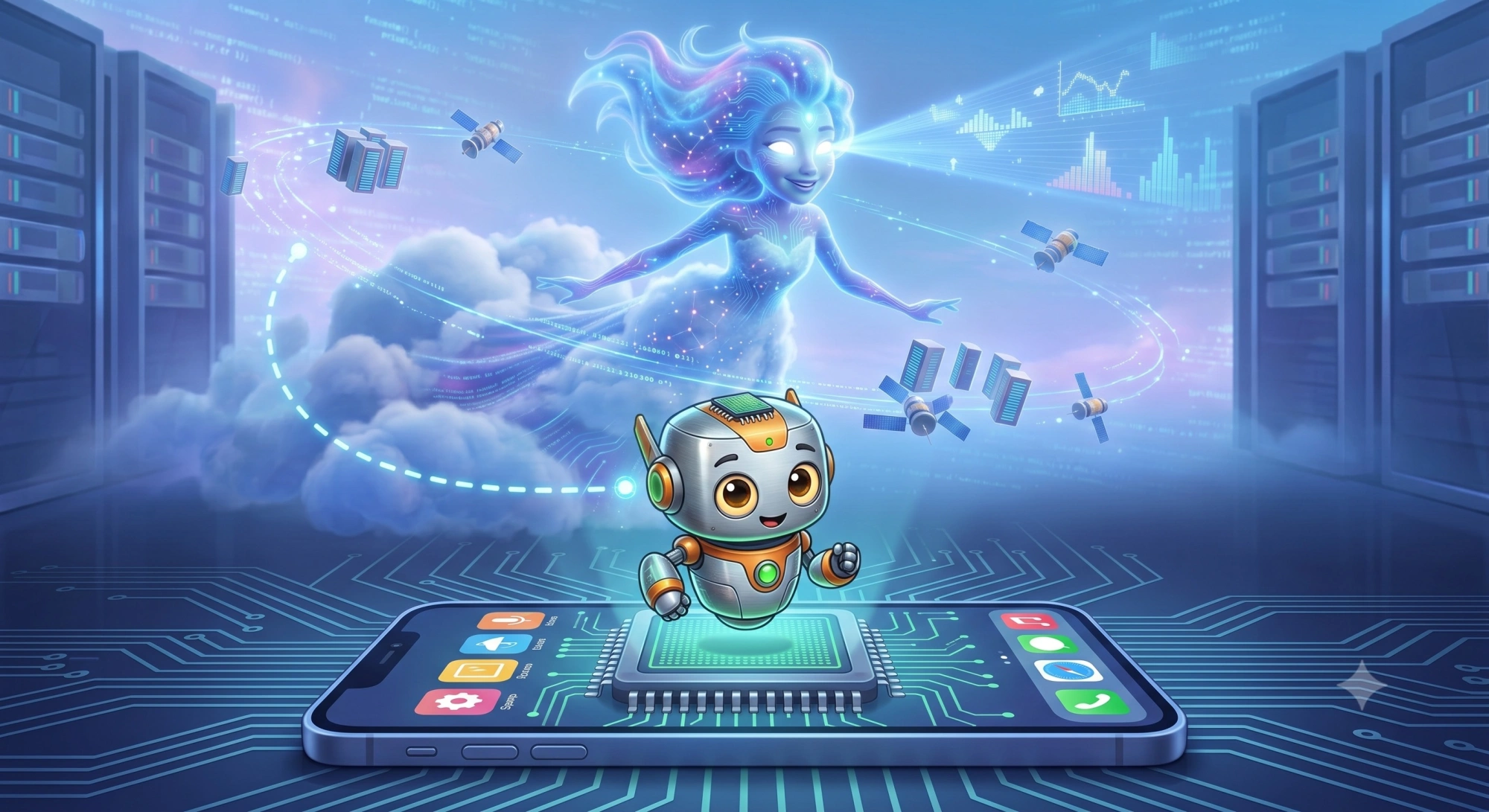 ai generativa in cloud vs ai generativa in locale su smartphone